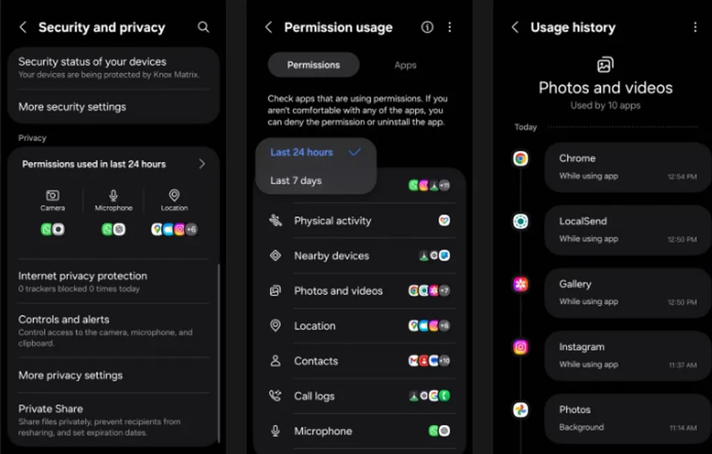 بازبینی مجوزهای اپلیکیشن‌ها