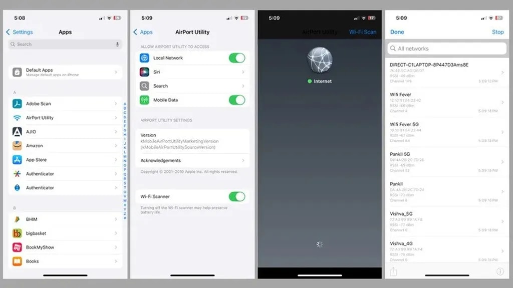 استفاده از اپلیکیشن‌های جانبی