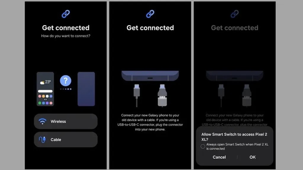 انتقال داده‌ها از گوشی اندرویدی به گوشی سامسونگ گلکسی