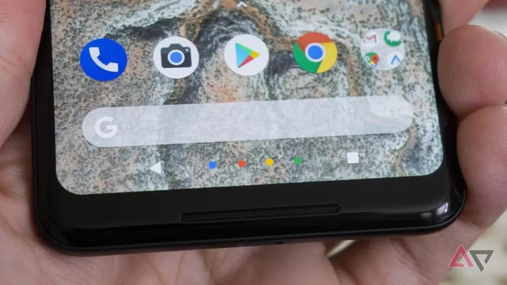 فشردن قاب برای اجرای دستورات