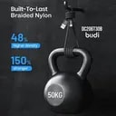 کابل فست شارژ کنفی USB به ‌USB-C بودی مدل DC206T30B-1