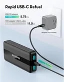 پاوربانک راوپاور مدل RP-PB1235 PD Pioneer ظرفیت 20000 میلی‌آمپر-1