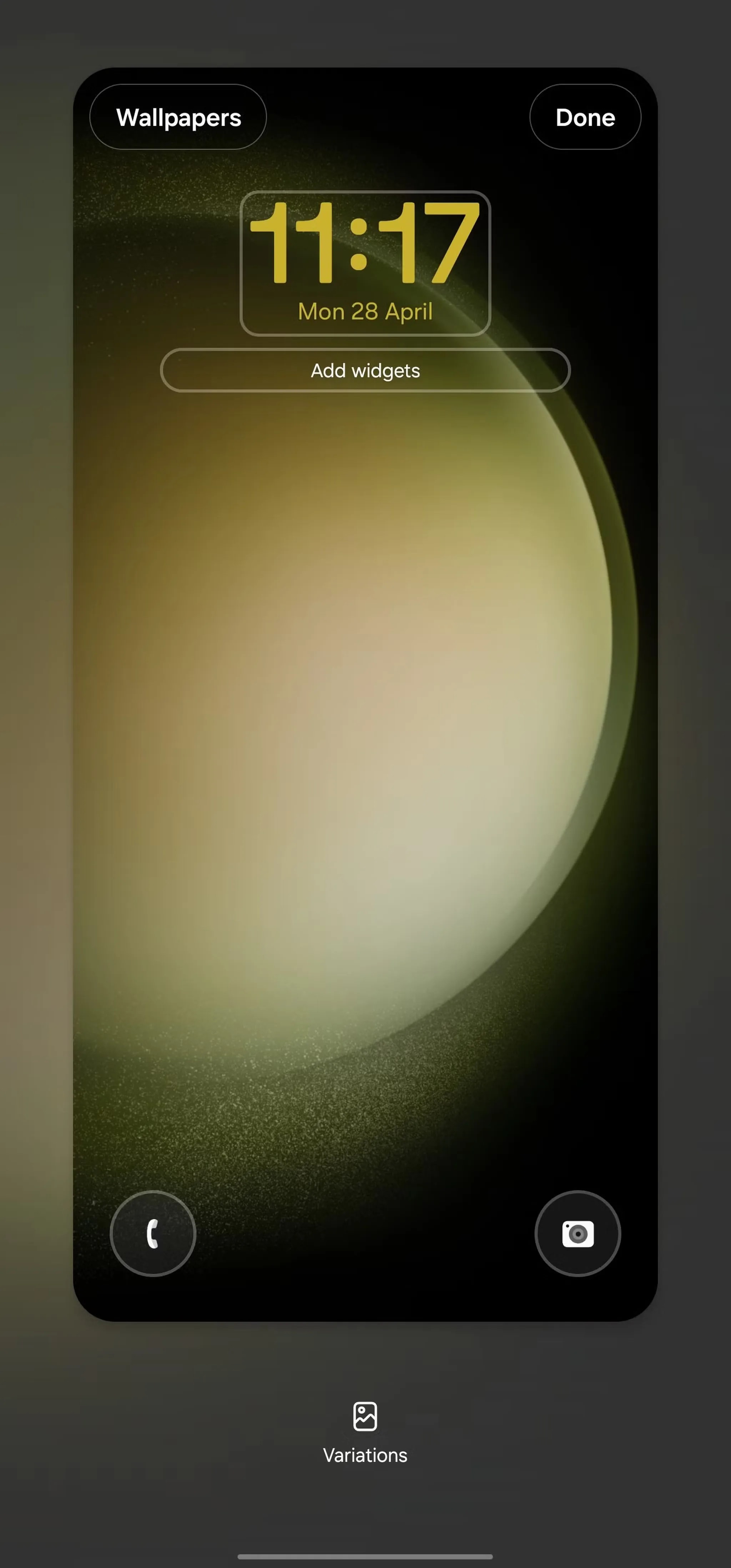 حذف ویجت‌های تمام‌صفحه