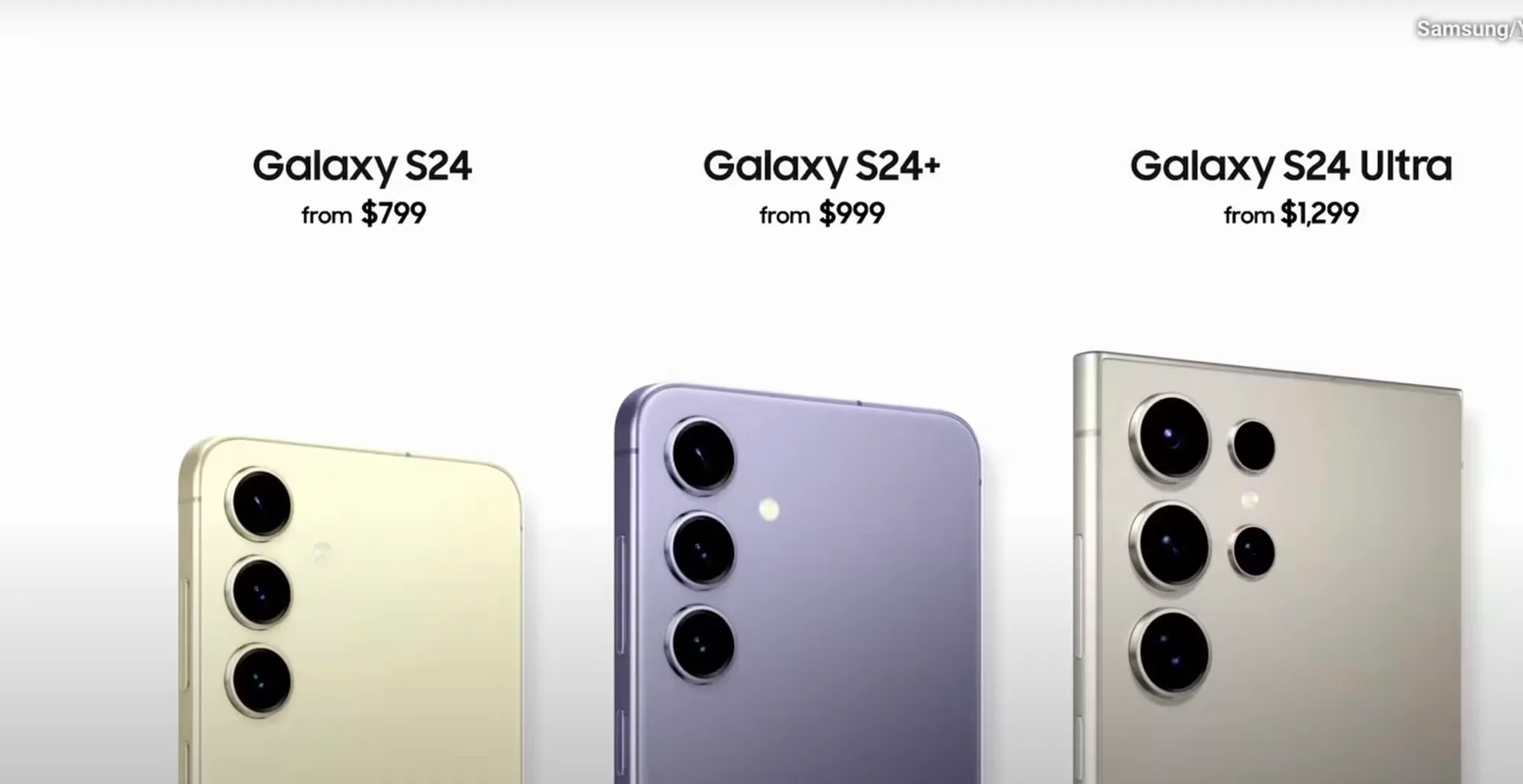 تفاوت قیمت و فضای ذخیره‌سازی گلکسی S24 اولترا با آیفون 15 پرو مکس