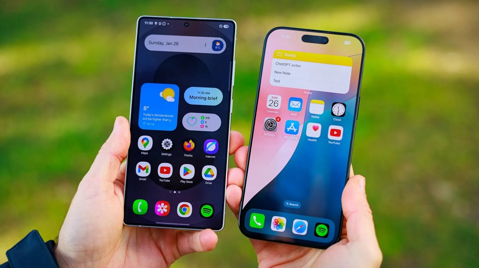 اس ۲۵ اولترا و آیفون ۱۶ پرو