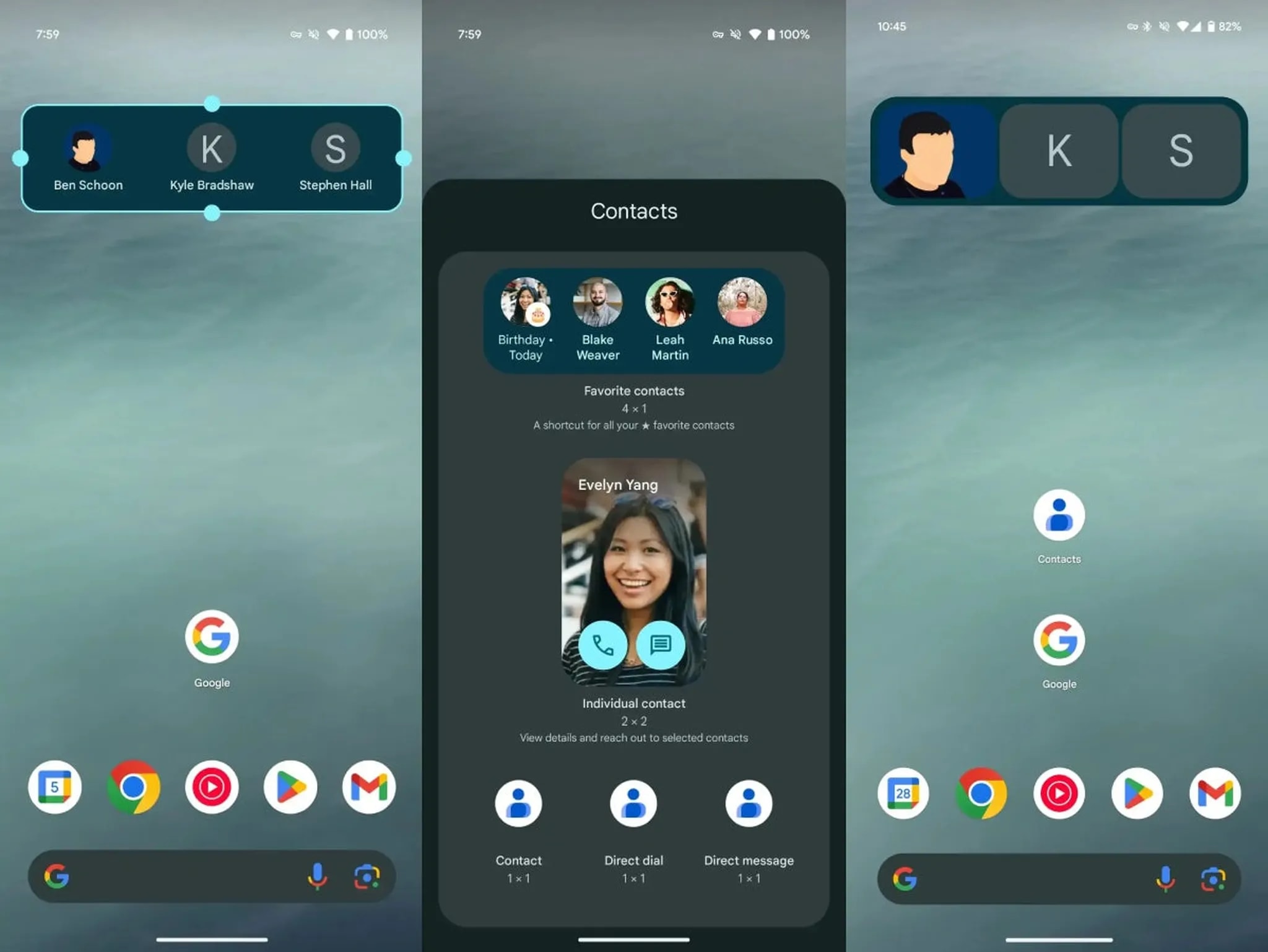 ایجاد میانبر مخاطب