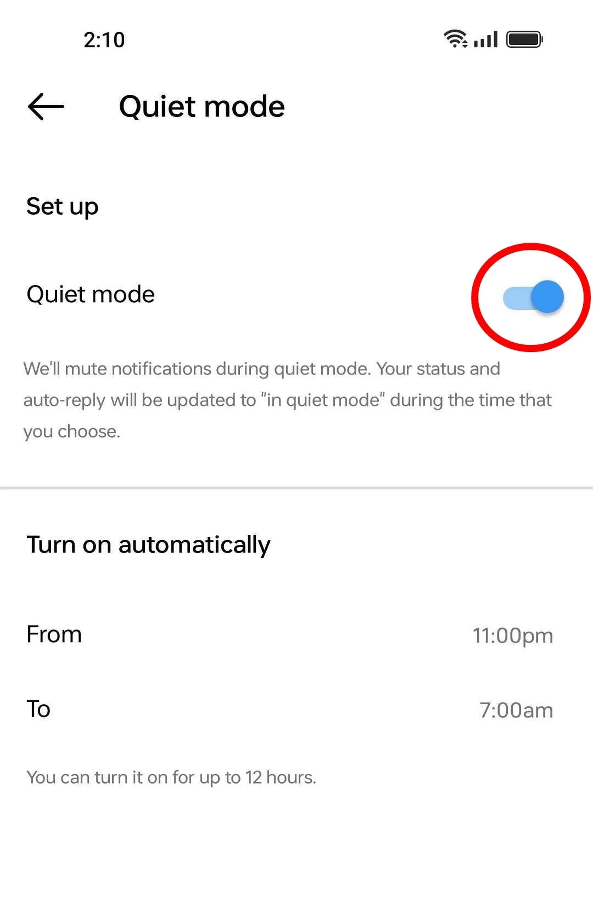 لغو حالت سکوت اینستاگرام 