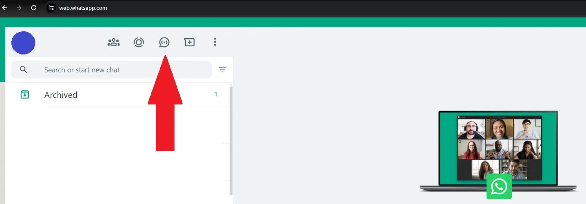 اضافه کردن مدیران کانال واتساپ در دسکتاپ