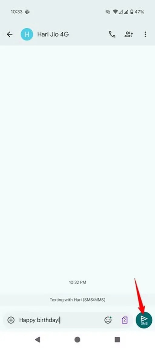 ارسال خودکار پیامک‌ها