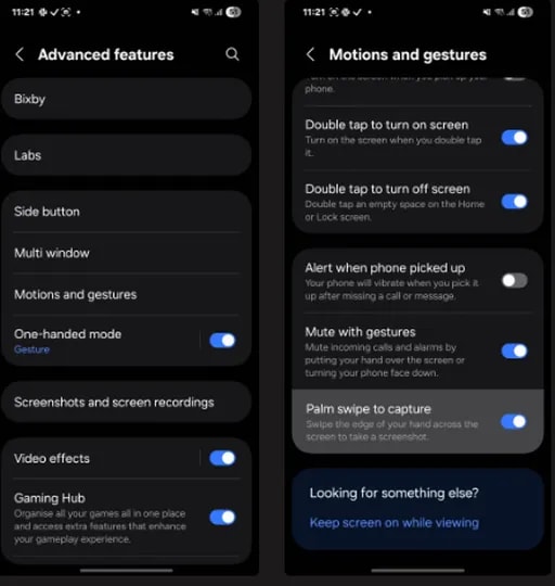 گرفتن اسکرین‌شات