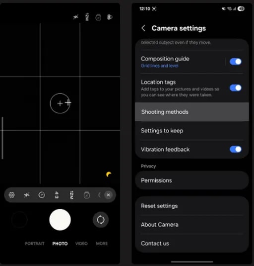 ثبت عکس بدون لمس گوشی