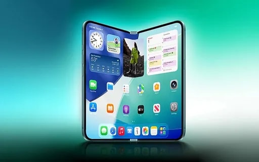 نمایشگر آیفون فولد «تقریباً» بدون تاخوردگی خواهد بود!