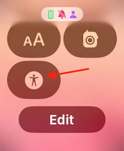 apple watch control center