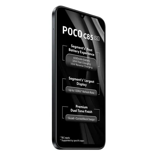 گوشی شیائومی پوکو C85 ظرفیت 128GB رم 6GB-7