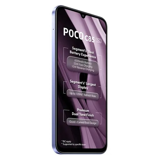 گوشی شیائومی پوکو C85 ظرفیت 128GB رم 6GB-8