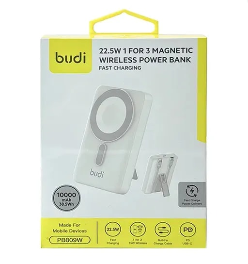 پاوربانک بودی مدل PB809W ظرفیت ۱۰۰۰۰ میلی‌آمپر-6