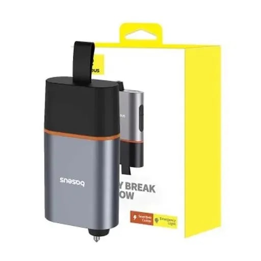 چکش اضطراری باسئوس مدل SharpTool Series Emergency Hammer Pro-7