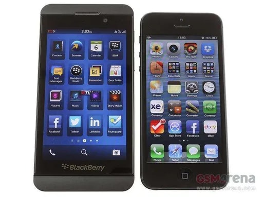 بلک بری زد 10-5