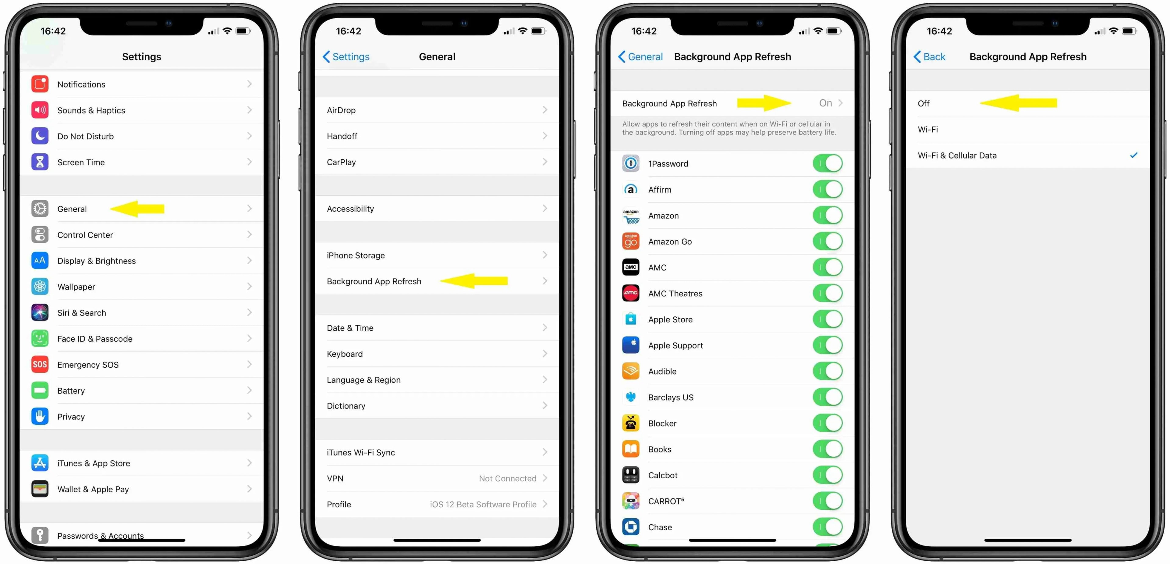 رفرش‌شدن پس‌زمینه، از علت‌های داغ‌شدن گوشی آیفون
