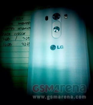 عکسی جدید از گوشی LG G3