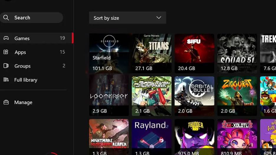 نحوه مشاهده حجم بازی های گیم پس در کنسول