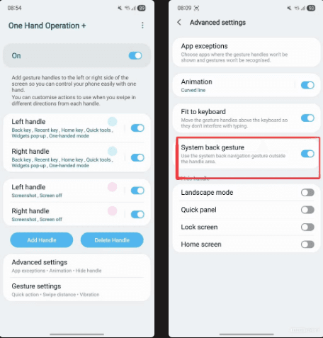 One Hand Operation Plus