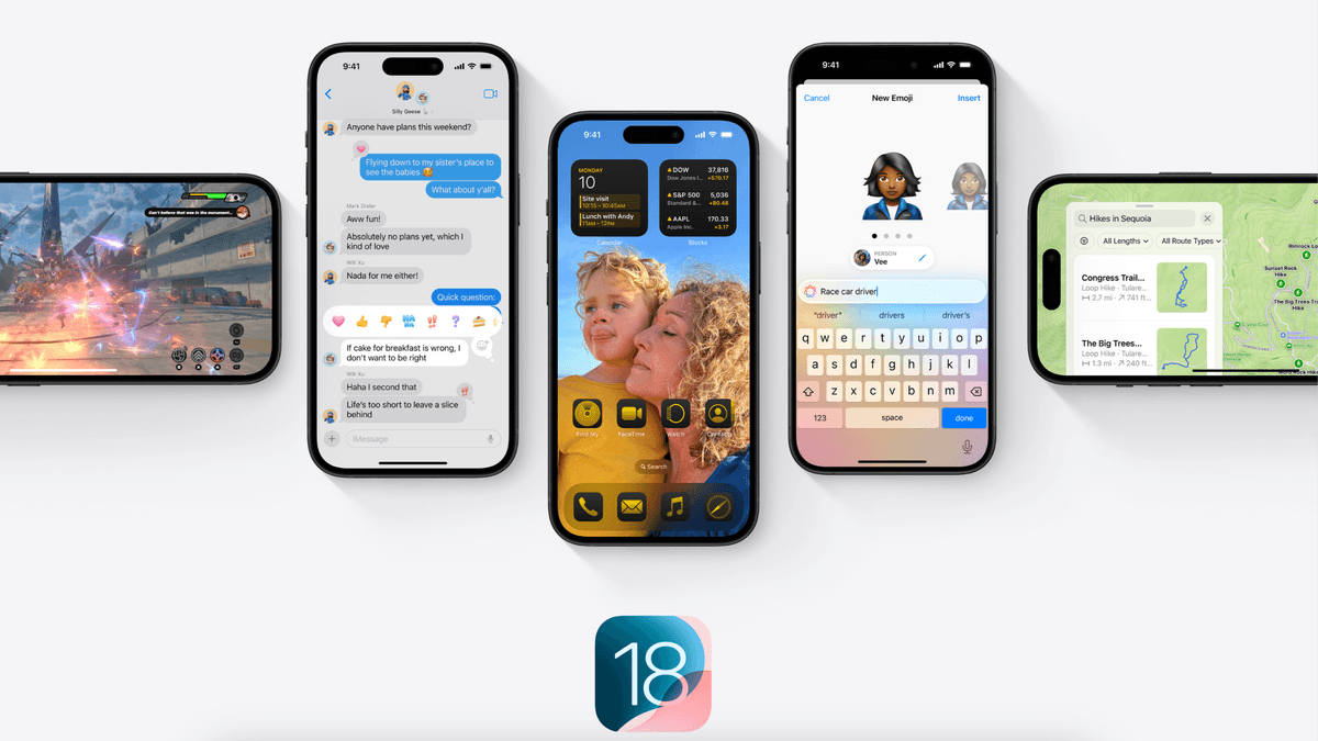 بهروزرسانی ios 18