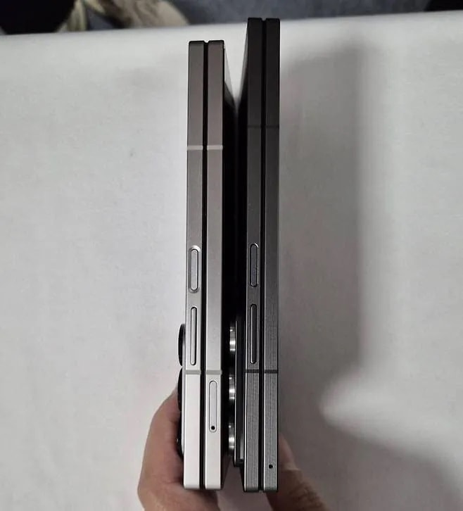 ضخامت گلکسی زد فولد اسپشیال ادیشن و زد فولد ۶