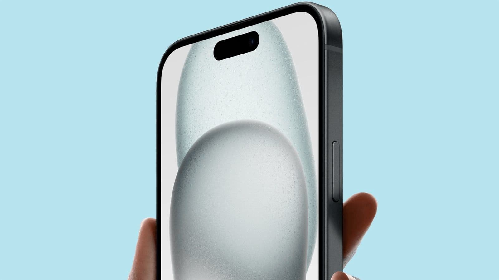 نمایشگر آیفون با داینامیک آیلند