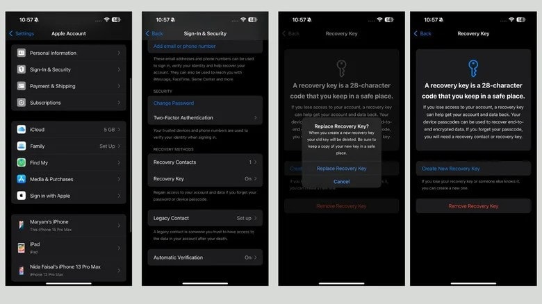 دریافت ریکاوری کد
