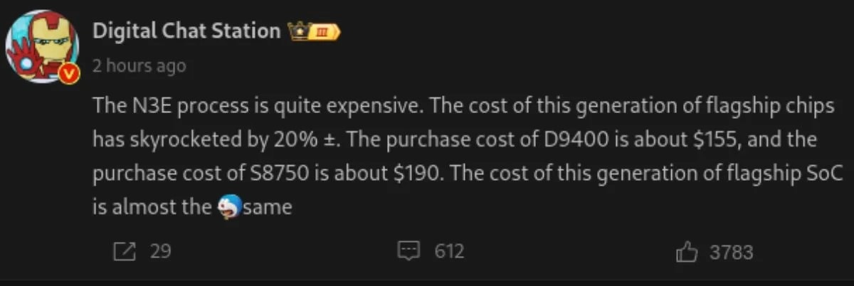 گزارش افزایش قیمت تراشههای پرچمدار اندرویدی