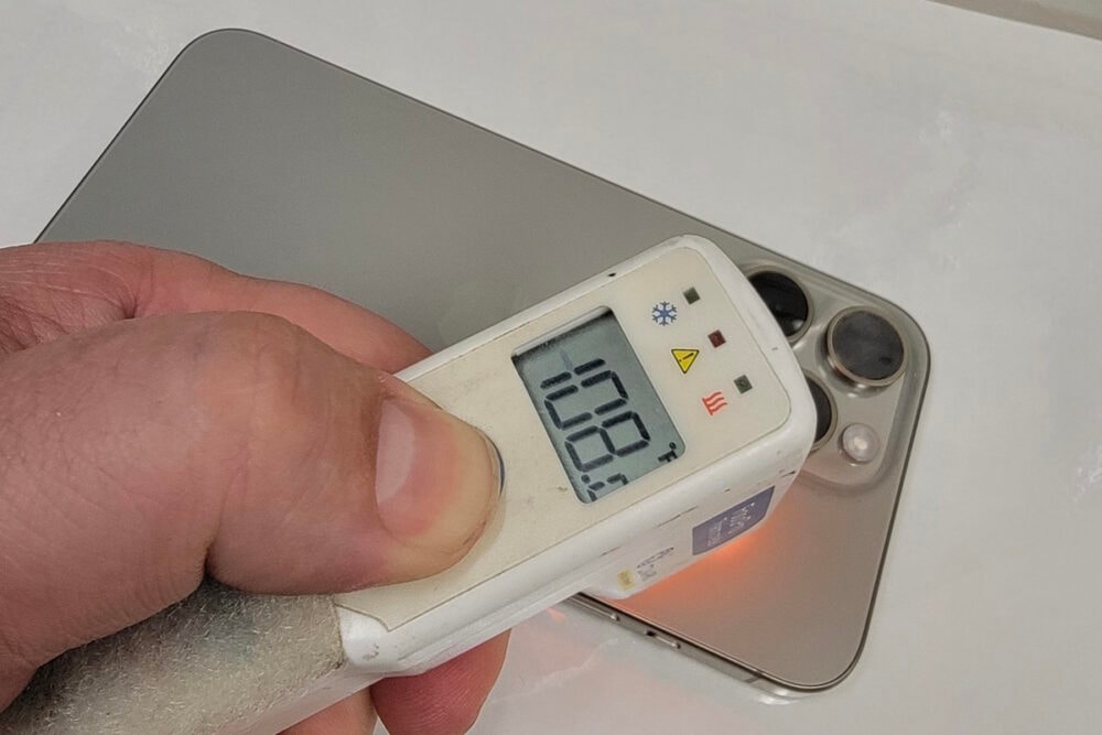 گرمای آیفون ۱۵