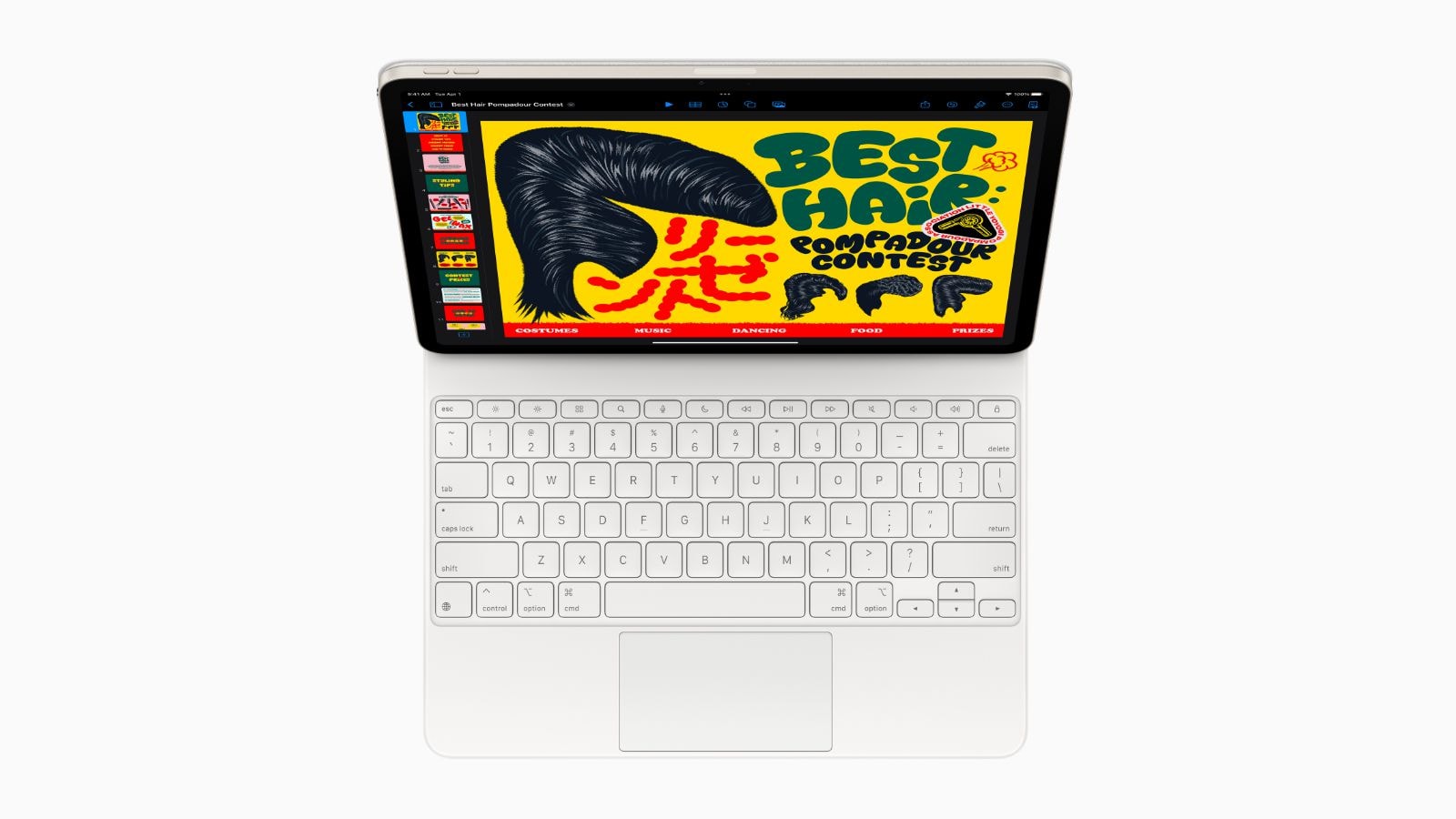 مجیک کیبورد جدید آیپد ایر اپل