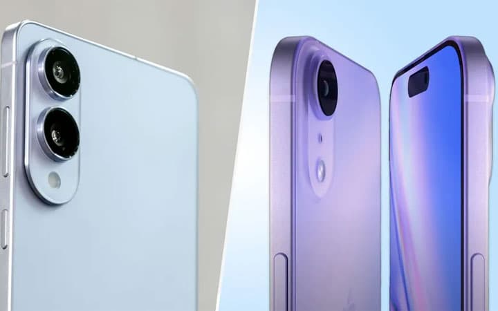 iphone 17 air and galaxy s25 edge