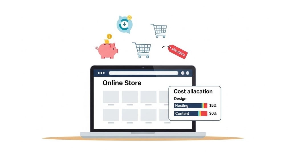 برای ساخت یک فروشگاه اینترنتی چقدر سرمایه لازم است؟ راهنمای کامل ۱۴۰۴