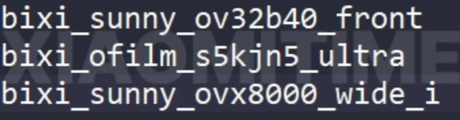 مشخصات سیستم دوربین Xiaomi mix flip 2