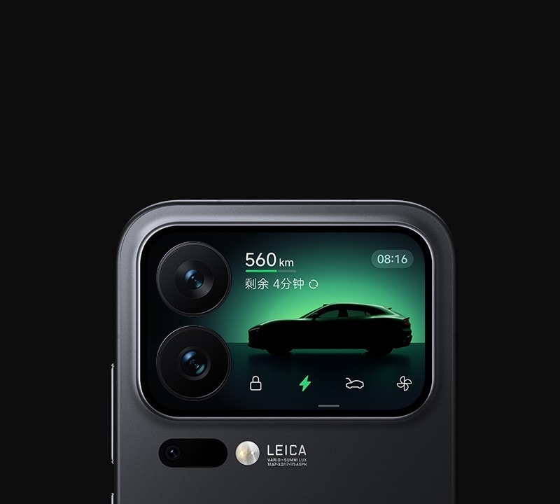 نمایشگر ثانویه شیائومی ۱۷ پرو