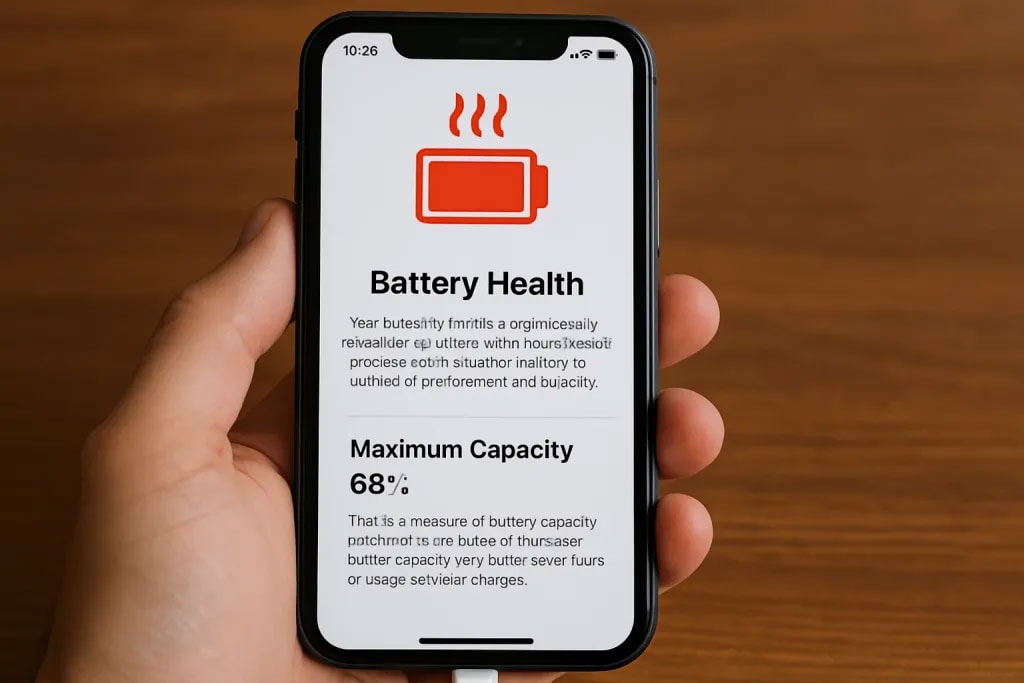 overheating smartphone
