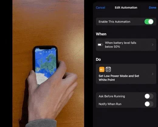 افزایش عمر باتری آیفونهای OLED  با تنظیمات جدید