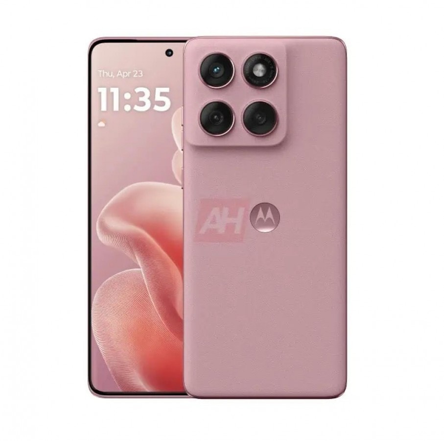 رندر رنگ صورتی موتورولا اج ۶۰ فیوژن