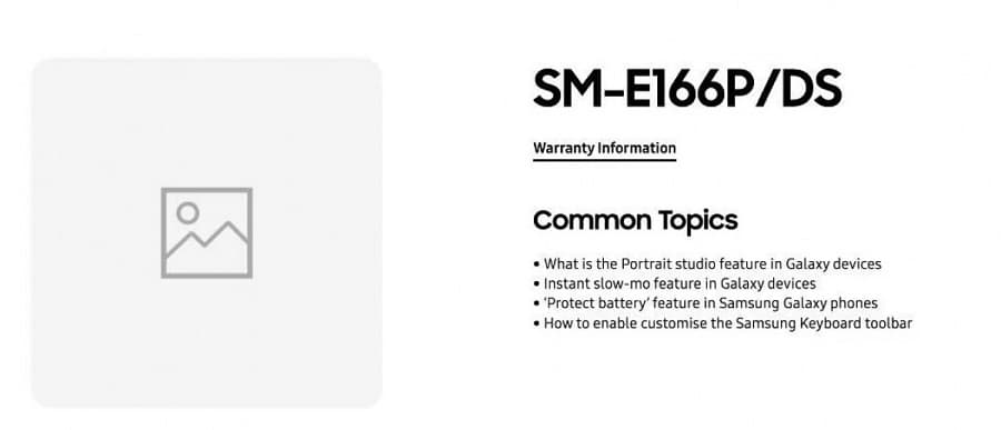 صفحه پشتیبانی گلکسی F16