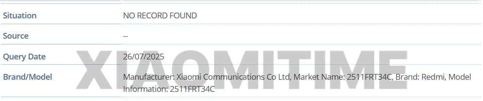 شناسه ردمی توربو ۵