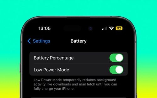 نحوه فعالسازی خودکار Low Power آیفون با کاهش باتری