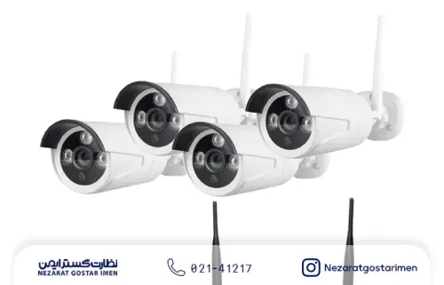 بررسی تأثیر فاصله و موانع بر کیفیت عملکرد دوربینهای بیسیم