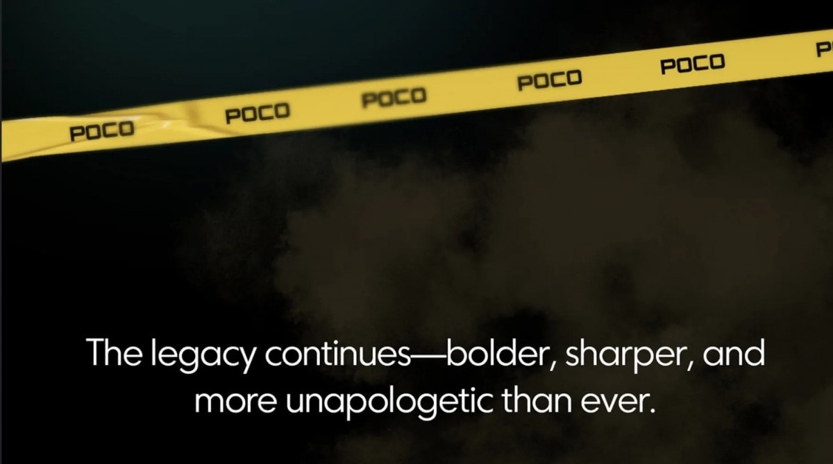 تیزر گوشی پوکو F7