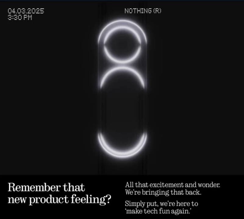 تیزر ناتینگ فون 3a