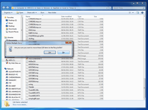 چگونه فایلهای اضافی و غیر ضروری برنامههای ویندوز را پاک کنیم؟