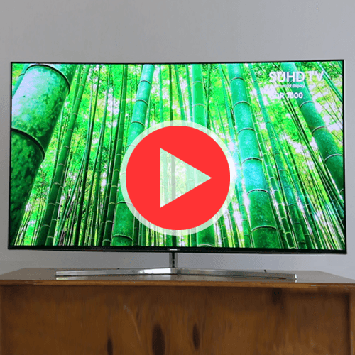 بررسی ویدیویی تلویزیون 4K SUHD خمیده سامسونگ