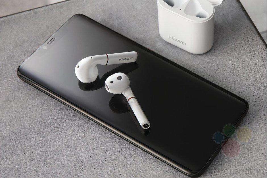 تصاویر جدید از پرچمدار میت 20 پرو هوآوی در کنار رقیب AirPods اپل