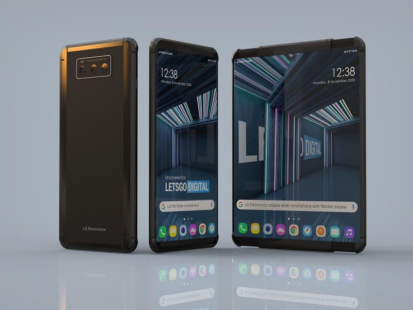 طرح مفهومی LG Rollable